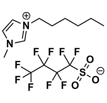 1-Hexyl-3-methylimidazolium perfluorobutanesulfonate, 1001557-05-6