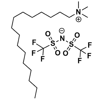 Hexadecyltrimethylammonium bis(trifluoromethylsulfonyl)imide, 1031250-01-7