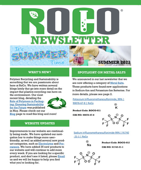 Summer Newsletter 2023